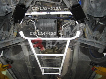 4-Point Front Lower Brace Nissan Skyline R34 GTT | LA4-620