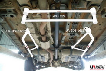 2x 3-Point Side Bars for Ssangyong Actyon 06-11 2.0D |...