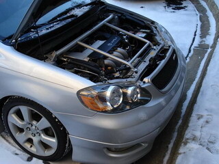 2-Point Front Upper Strut Bar Toyota Altis 01+ | TW4-092