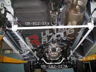 2x 2-Punkt Streben seitlich Toyota Hiace/H200 04+ | SD6-558
