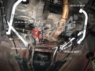 2x 2-Point Side Lower Bars Toyota MR2 SW20 | RLS4-965P