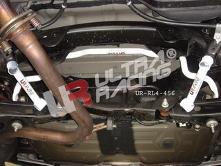2x 2-Punkt Streben hinten unten Toyota RAV4 2.4 06+ |...