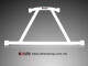 4-Point Rear Lower Brace for Volvo S40 08+ | RL4-711