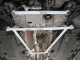 2-Punkt Strebe vorne unten für VW Golf 5 GTI + R32 | LA2-829