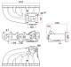 SPA Turbo Manifold VAG VR6 12V / Cast iron / T4