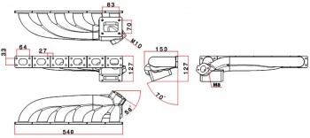 SPA Turbo Manifold BMW M5x S5x / Cast iron / T4
