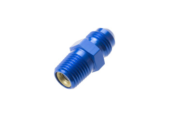 -04 AN to 1/4 NPT with nitrous screen, straight- blue //...