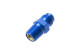 -04 AN to 1/4 NPT with nitrous screen, straight- blue // Nitrous Adapter | RHP