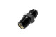 -04 AN to 1/4 NPT with nitrous screen, straight- black // Nitrous Adapter | RHP