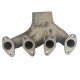 Turbo manifold for Opel 1.0/1.2/1.4/1.6 8V without Servo and Climate controlwith T25 Flange without wastegate connection