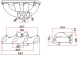 SPA Turbo-Krümmer Ford Zetec 1.3/1.6 8V / Guss / T25 Flansch / ohne Wastegateanschluss