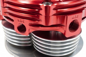 Wastegate TiAL MVS-A, rot