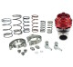 Wastegate TiAL MVS-A, rot