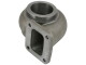Abgasgehäuse BorgWarner AirWerks S300SX / S300SX-E 80mm - T4 V-Band 1.27 A/R