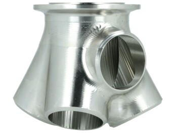 4-Zylinder CNC Edelstahl V-Band Sammler für TiAL...