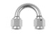 -10 AN female to -10 AN female 180 deg swivel coupler - clear | RHP