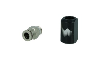 1 / 4 Düsenhalter (gerade), Low Profile