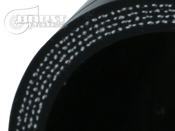 Silikonverbinder 51mm, 75mm Länge, schwarz
