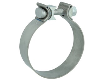 Auspuffschelle / Auspuffklemme HQ - kurz für 89mm...