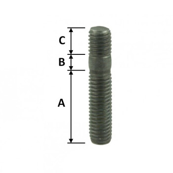 Stud M10 x 30