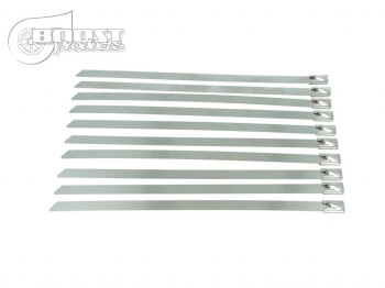 Metal Cable Ties - 20cm - Set of 10