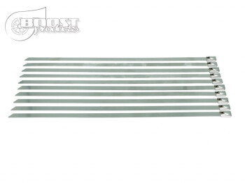 Metal Cable Ties - 30cm - Set of 10