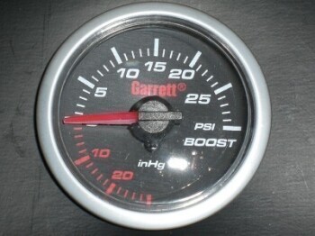 Garrett Boost Pressure Gauge (-25 to +30 psi)